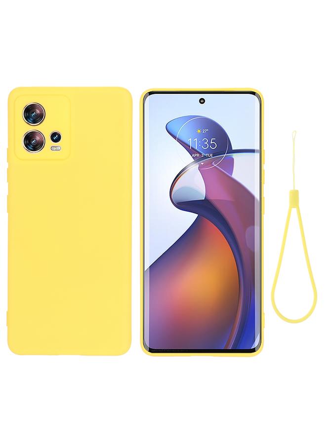 erorex Case For Motorola Edge 30 Fusion / S30 Pro Pure Color Liquid Silicone Shockproof Phone Case - Image 1