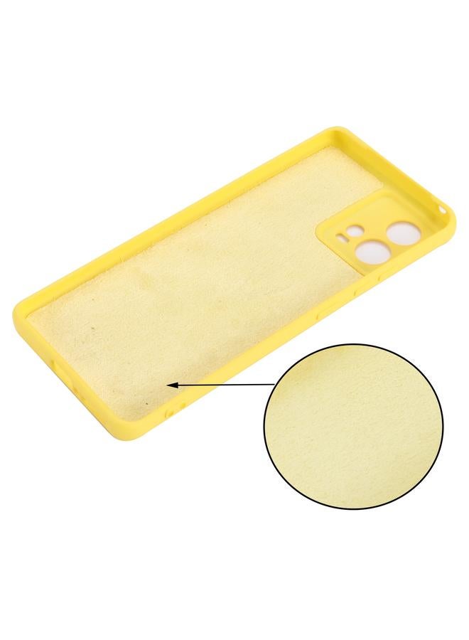 erorex Case For Motorola Edge 30 Fusion / S30 Pro Pure Color Liquid Silicone Shockproof Phone Case - Image 5