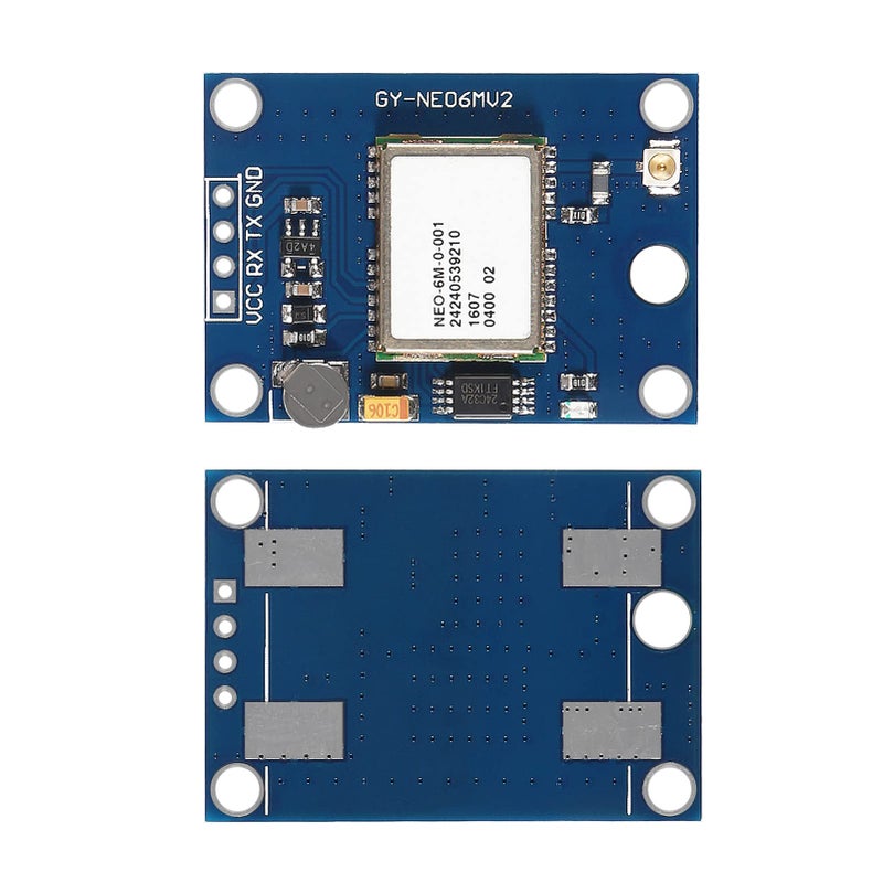 SHUTAO 2Pcs GY-NEO6MV2 NEO-6M GPS Module with Flight Control for EEPROM MWC APM2.5 Large Antenna NEO6MV2 - Image 3