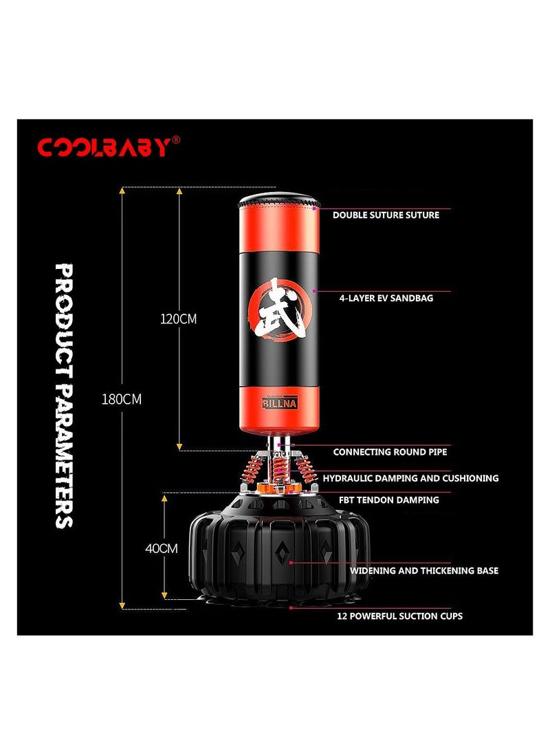 Punching bags Standing punching bags are available for families of adults or children