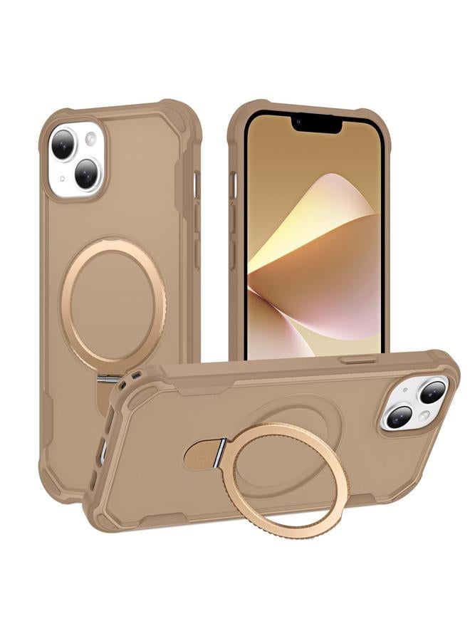 S-TOP Case For iPhone 13 Yingcai Gears MagSafe Holder Shockproof Phone Case - Image 1