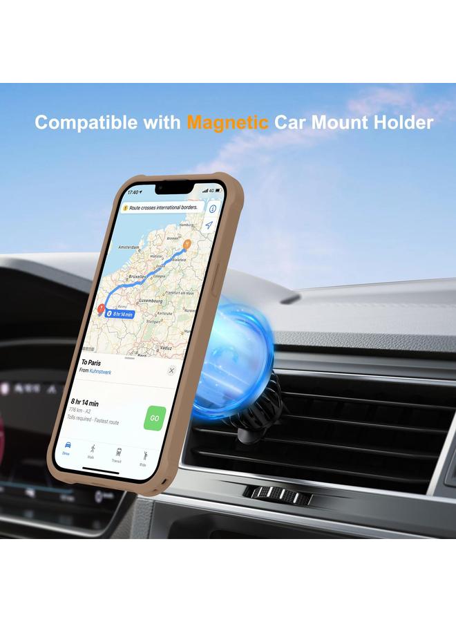 S-TOP Case For iPhone 13 Yingcai Gears MagSafe Holder Shockproof Phone Case - Image 4