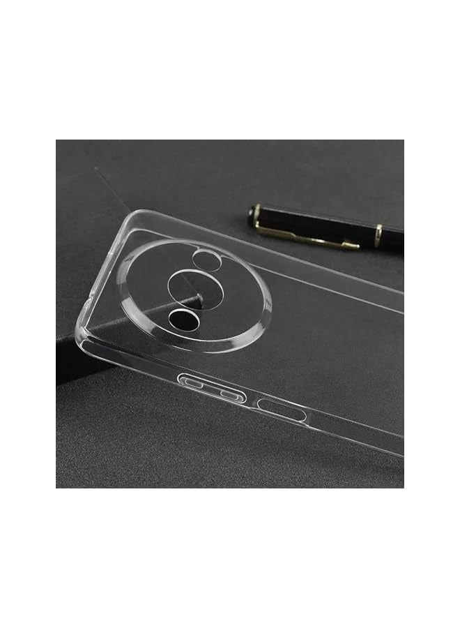 PROMASS (1+2pcs) Case Compatible with Redmi A3 Case Cover & (2Pcs) Screen Protector Tempered Glass Protector Soft TPU Transparent Cover (Clear) (Black) - Image 3