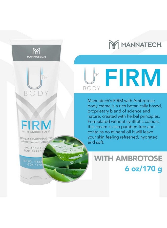 Mannatech Moisturizing Body Cream, Firm with Ambrotose 6oz. Moisturizer for Dry Skin, Refresh, Hydrates, and Softens Whole Body, Mild Formula, Paraben-Free, Moisturizing Cream For All Skin-Types - Image 3