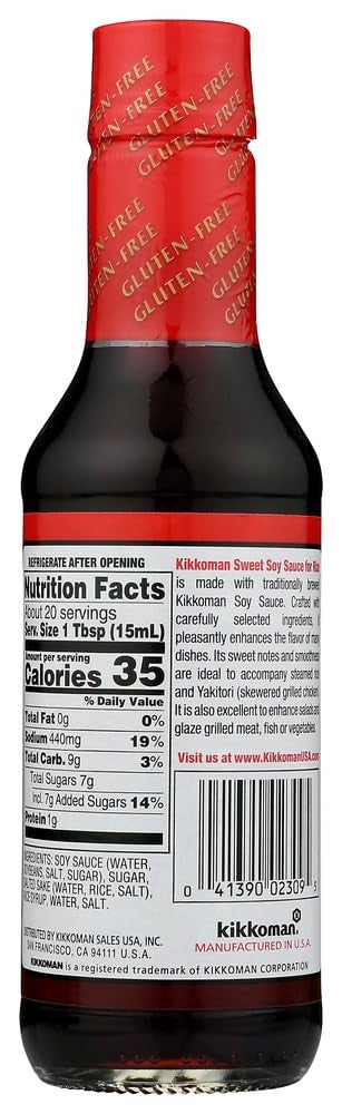 Kikkoman Sweet Soy Sauce for Rice, 10 Fl Oz (Pack Of 1) - Image 3