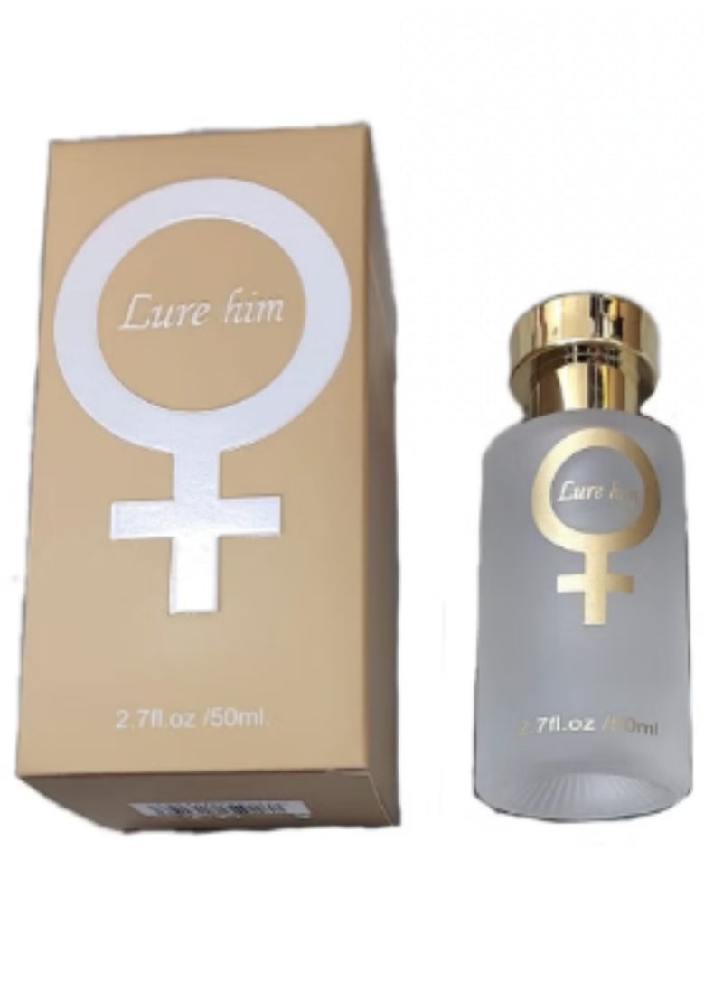Lure - Lure Him Perfume For Women - Golden Lure Pheromone For Men Attract Women - Image 1