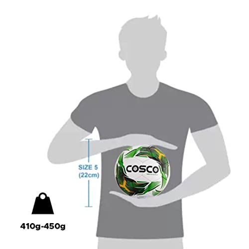 Cosco 14004 Synthetic Football, Size 5 (Multicolour, Soccer) - Image 4
