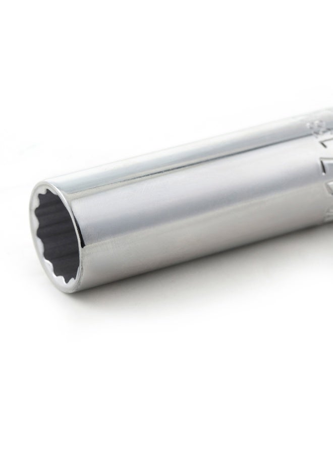 SATA ST13817 1/2" Drive 12 Point Deep Socket 17mm - Image 3