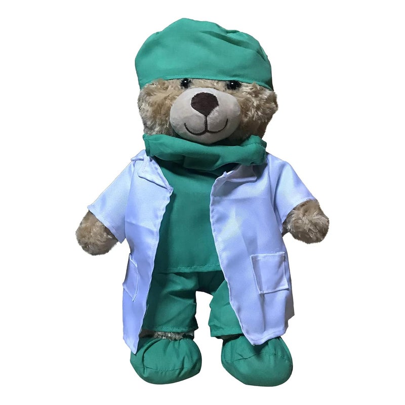 ZZZ Bears Doctor Cuddles Teddy Bear Gift for Kids Adults in The Hospital Medical Students Healthcare Heroes GetWellSoon Bear for Surgery Recovery - Image 2