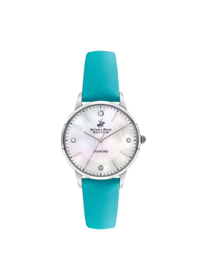 بيفرلي هيلز بولو كلوب Women's Analog Leather Wrist Watch BP3392C.320 - 33 Mm