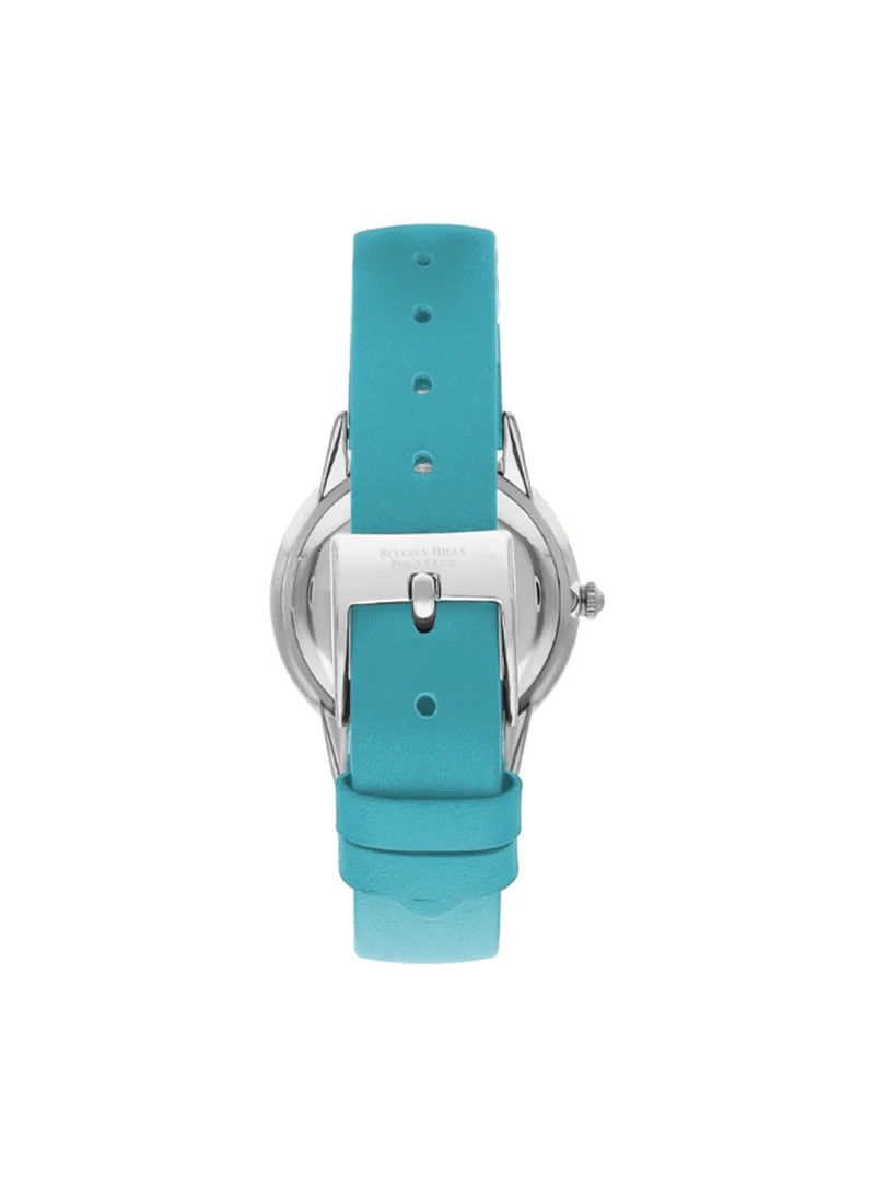 BEVERLY HILLS POLO CLUB Women's Analog Leather Wrist Watch BP3392C.320 - 33 Mm