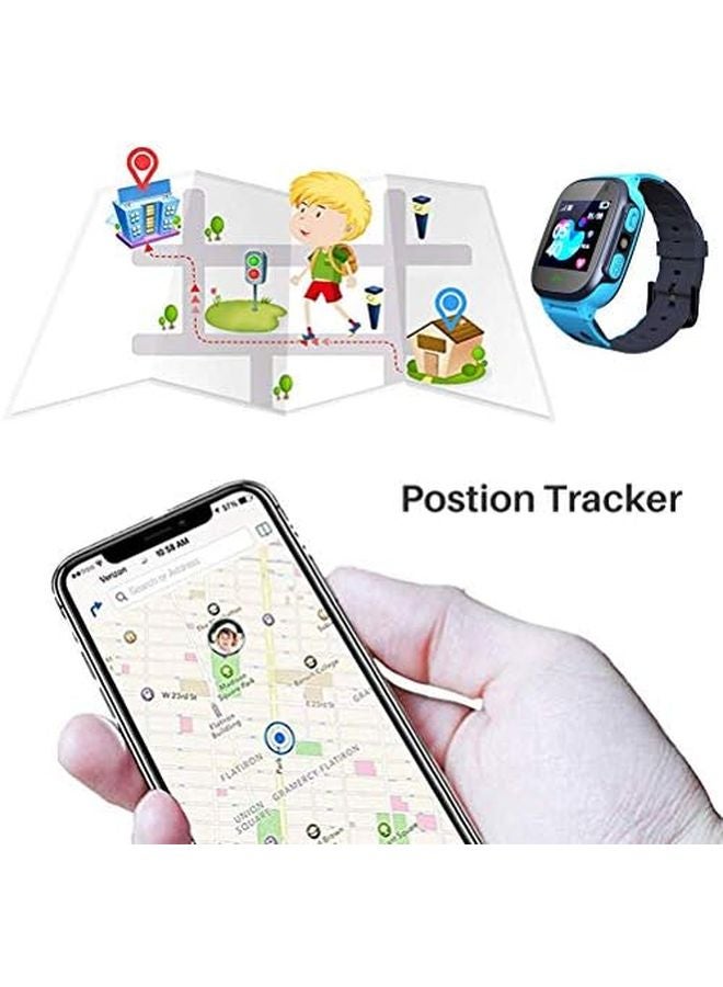 Kids GPS Smart Watch 1 44 Inch HD Screen LBS SOS Call Two Way Communication Pink - Image 5