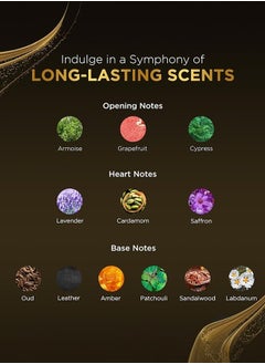 ريان عطر ريان مودرن عود للرجال - ماء عطر عربي طويل الأمد، 100 مل (3.34 أونصة سائلة)، عطر للرجال مع العود وخشب الصندل والجريب فروت والهيل واللافندر، هدية مثالية له في رمضان والعيد  - Image 2