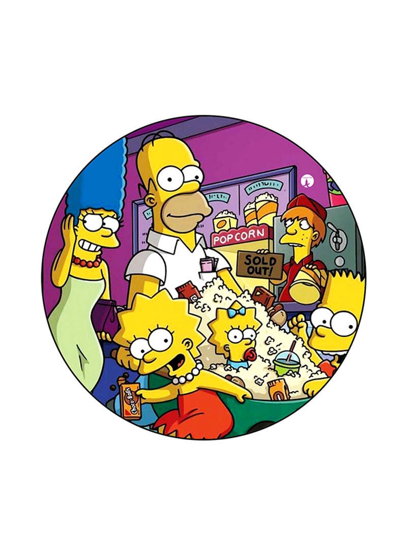 RKN The Simpsons Printed Mouse Pad Multicolour