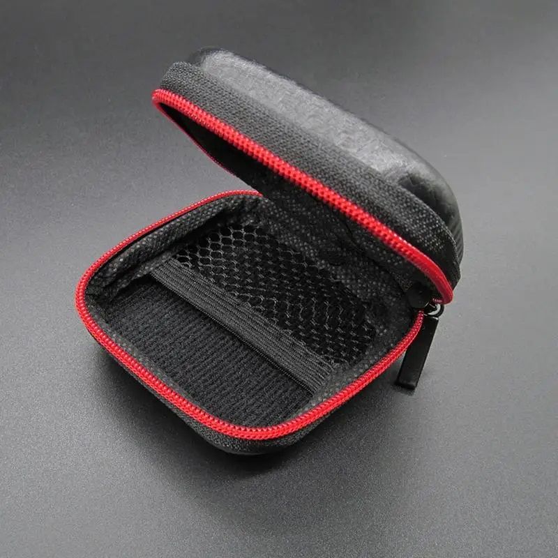 Zippered Case for Wired and Wireless Earphones, Chargers, Cables & Accessories (7x7x3 cm) - Image 4