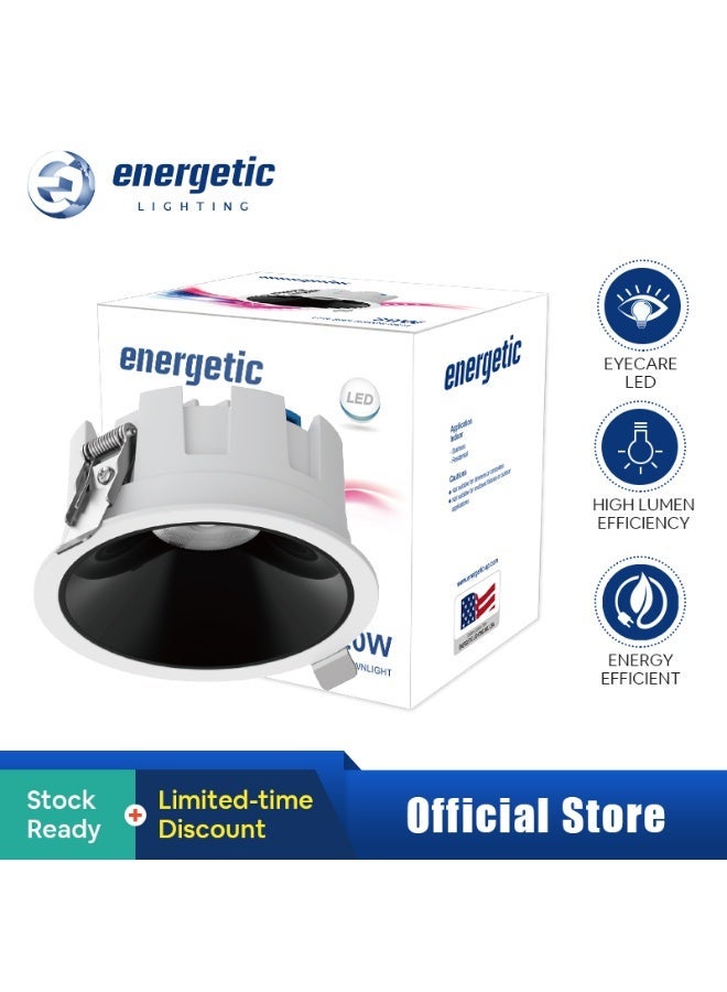 نشيط مصباح LED مدمج ومنشط YTDL002 بقوة 30 وات ودرجة حرارة 3000 كلفن، مضاد للتوهج، مناسب للمنزل والمكتب - Image 1