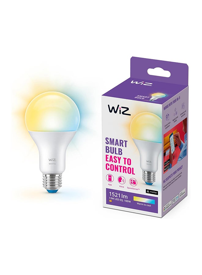 Wiz Smart LED Bulb A67 E27, 100W, RGB, Wi-Fi And Bluetooth, Works with Alexa And Google Assistant - Image 1
