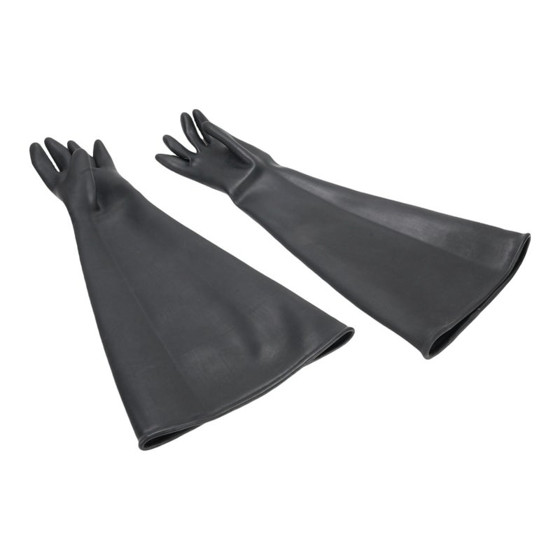 25.6in Sandblasting Gloves Latex Wear Resist Protective Gloves for Industrial Applications - Image 5