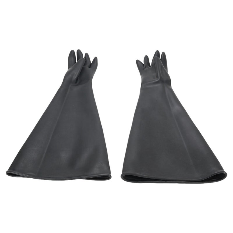 25.6in Sandblasting Gloves Latex Wear Resist Protective Gloves for Industrial Applications - Image 4