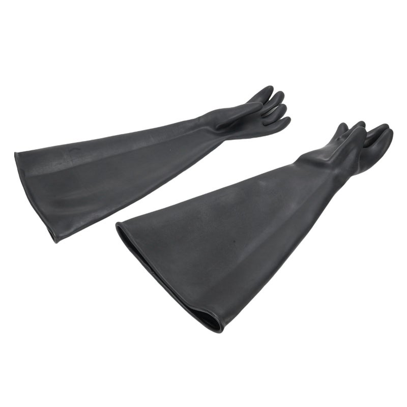 25.6in Sandblasting Gloves Latex Wear Resist Protective Gloves for Industrial Applications - Image 3