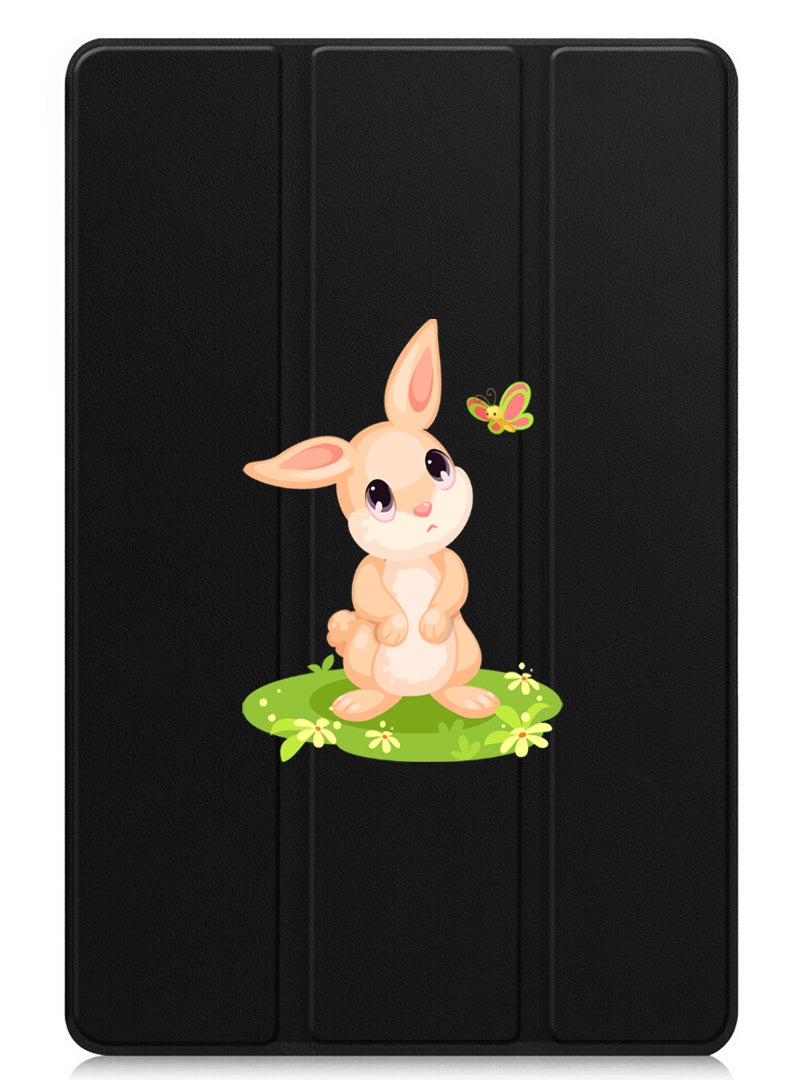 Theodor Protective Flip Case For Xiaomi Pad 7 & Xiaomi Pad 7 Pro With Trifold Stand Auto Wake Sleep Shockproof Cover - sad rabbit - Image 1