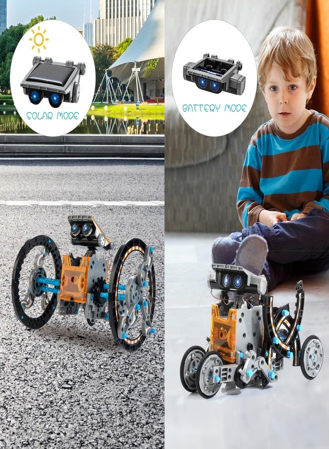 Bravmate Solar Robot Toys for Children, 14 in 1 Educational STEM Kit for Solar Nergia Toys, Children from 10 Years Older (190 Pieces) - Image 2