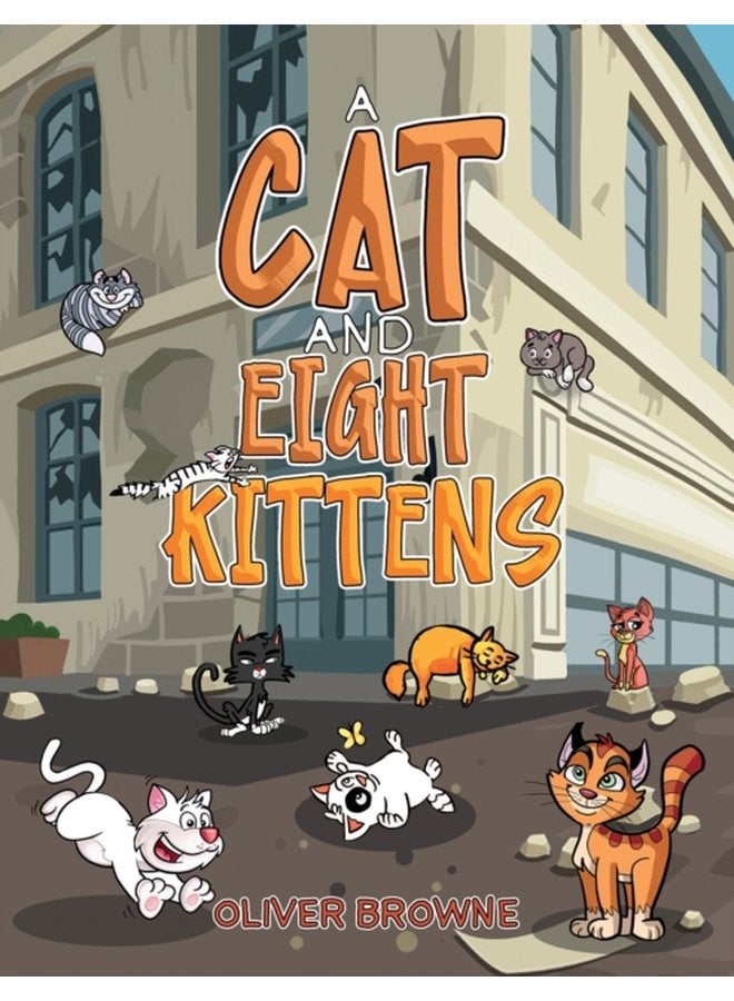 A Cat and Eight Kittens - Hardback