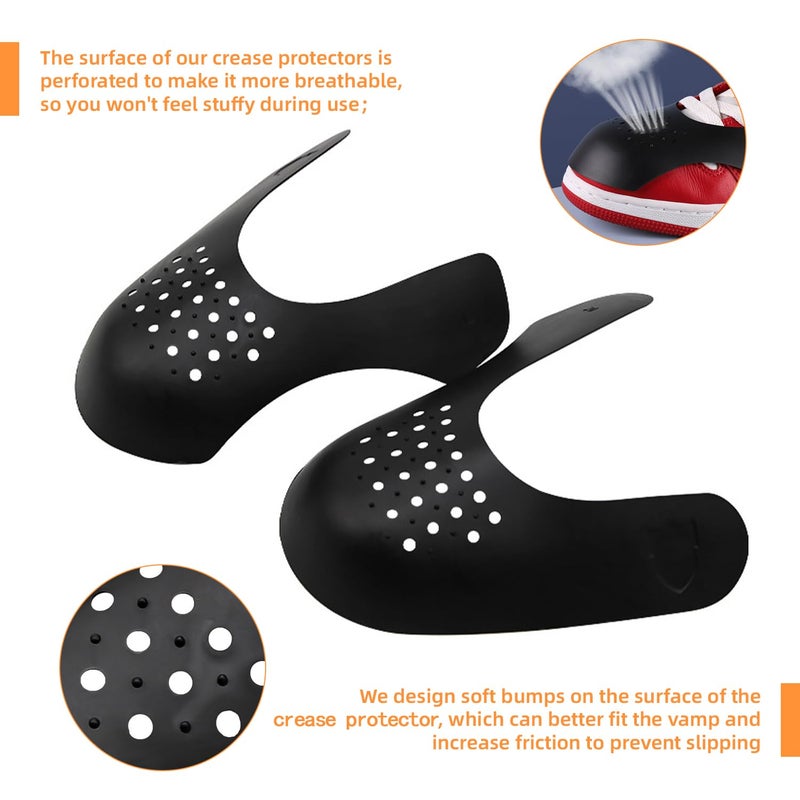 VITKSTAR 8 pairs Shoe Toe Crease Protector for Sneaker, Anti-Wrinkle Shoes Crease Protector Prevent Shoes Creaseï¼ˆ7-13ï¼‰ - Image 4