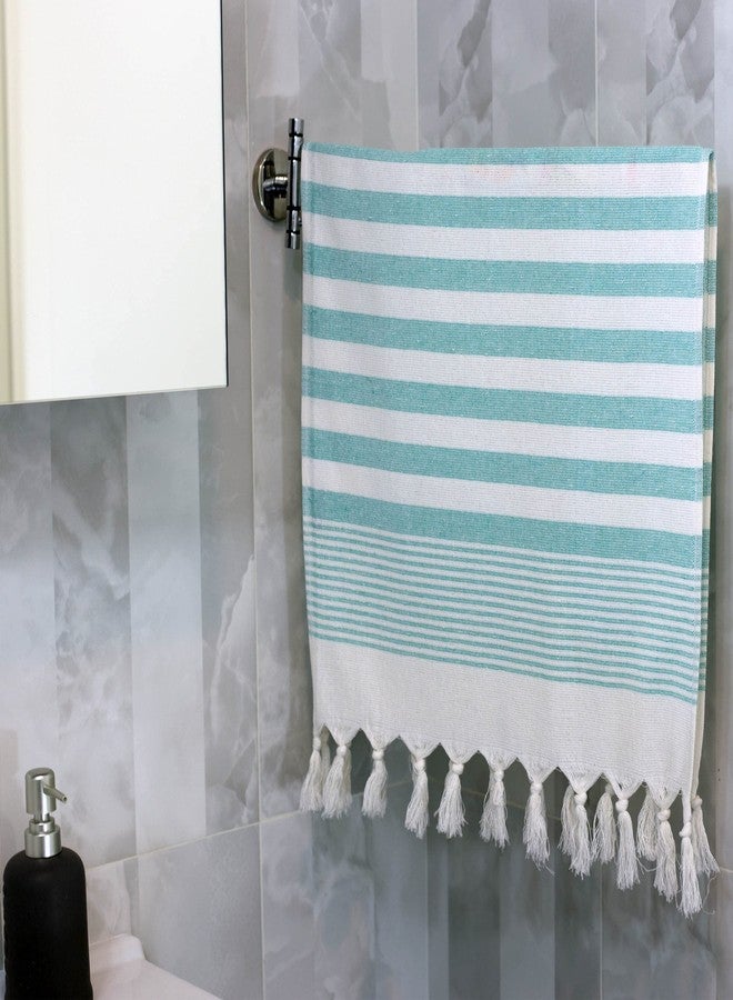 Clotho 4 Pack Turkish Hand Towels for Bathroom and Kitchen - 100% Cotton 20x40 inch - Decorative Towel Set of 4 - Quick Dry, Large and Lightweight - Image 4