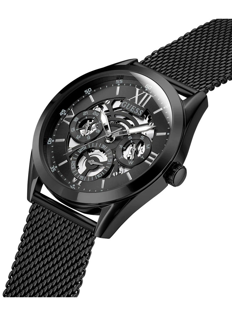 GUESS Men's Analog Silicone Wrist Watch - GW0368G3 - 39 mm - Image 3