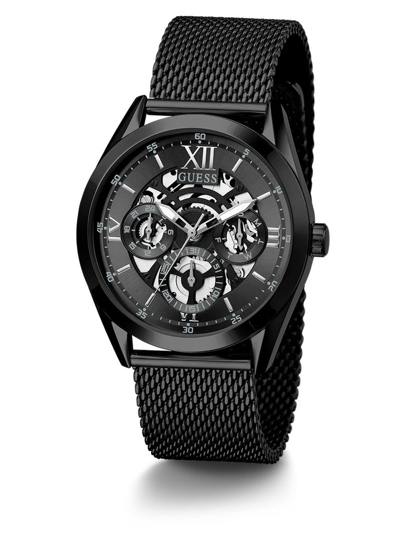 GUESS Men's Analog Silicone Wrist Watch - GW0368G3 - 39 mm - Image 2