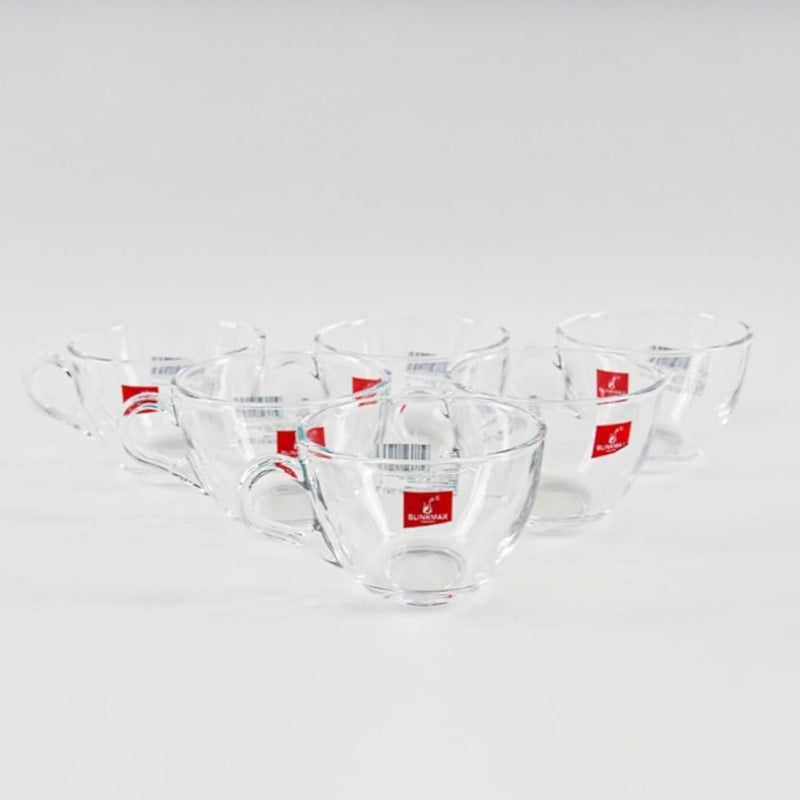 طقم أكواب من ماركة بلينكماكس، زجاج نقي، 6 قطع، الرمز: 96
