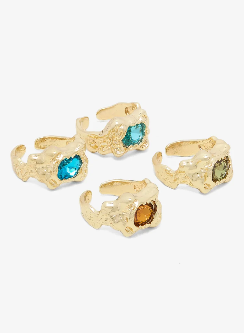 Gold Stone Fashion Ring