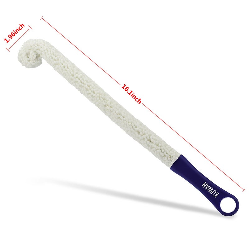 KUWANI KUWAN Bottle Cleaning Brush Multi-function Household Tools Flexible Bottle Scourer for Some Decanters, Goblets, Glasses, Cups (Long) - Image 3