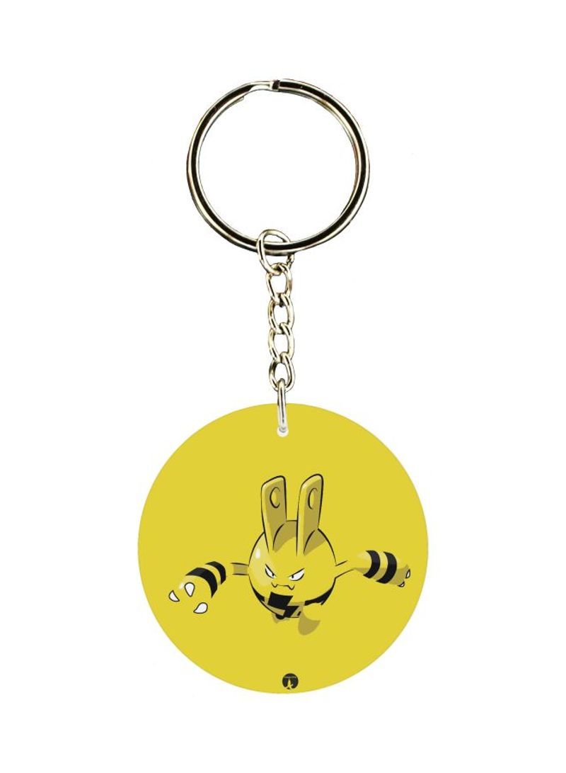 Cartoon Printed Keychain