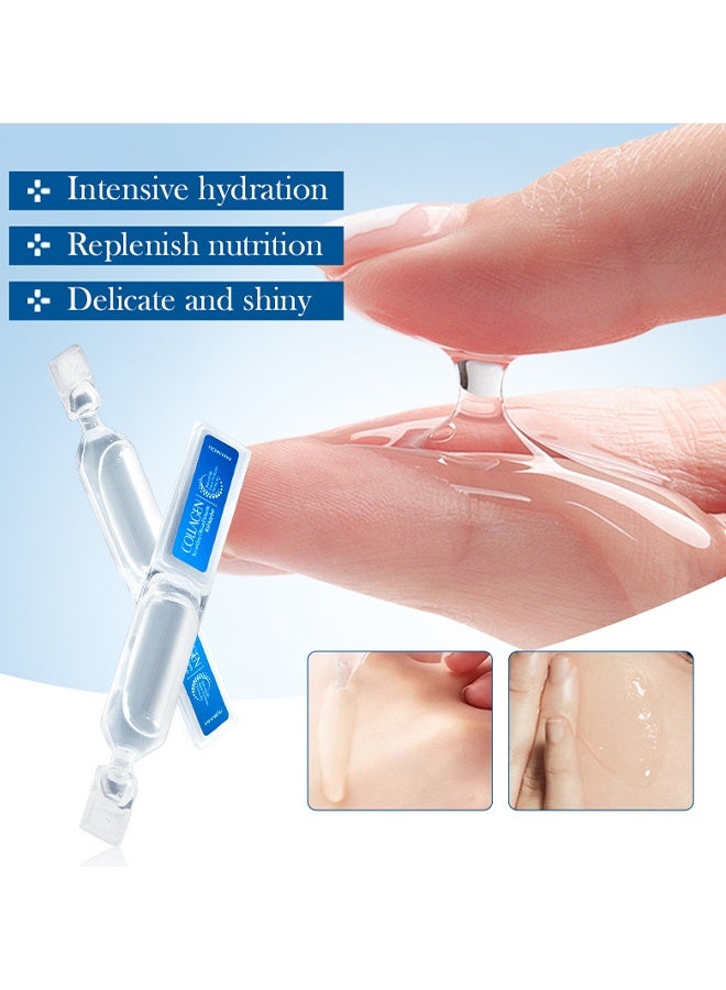 FAYANKOU Collagen Seconday Discard Serums, Anti-Aging Hydrating Serum For Plump & Firm, Looking Skin, Peptides Serum For Face, Fine Lines & Wrinkles & Radiance, Deep Collagen Hydrating Firming Serum (1.5 ml*30pcs) - Image 2
