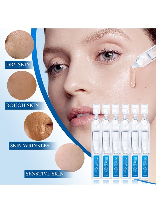FAYANKOU Collagen Seconday Discard Serums, Anti-Aging Hydrating Serum For Plump & Firm, Looking Skin, Peptides Serum For Face, Fine Lines & Wrinkles & Radiance, Deep Collagen Hydrating Firming Serum (1.5 ml*30pcs) - Image 4