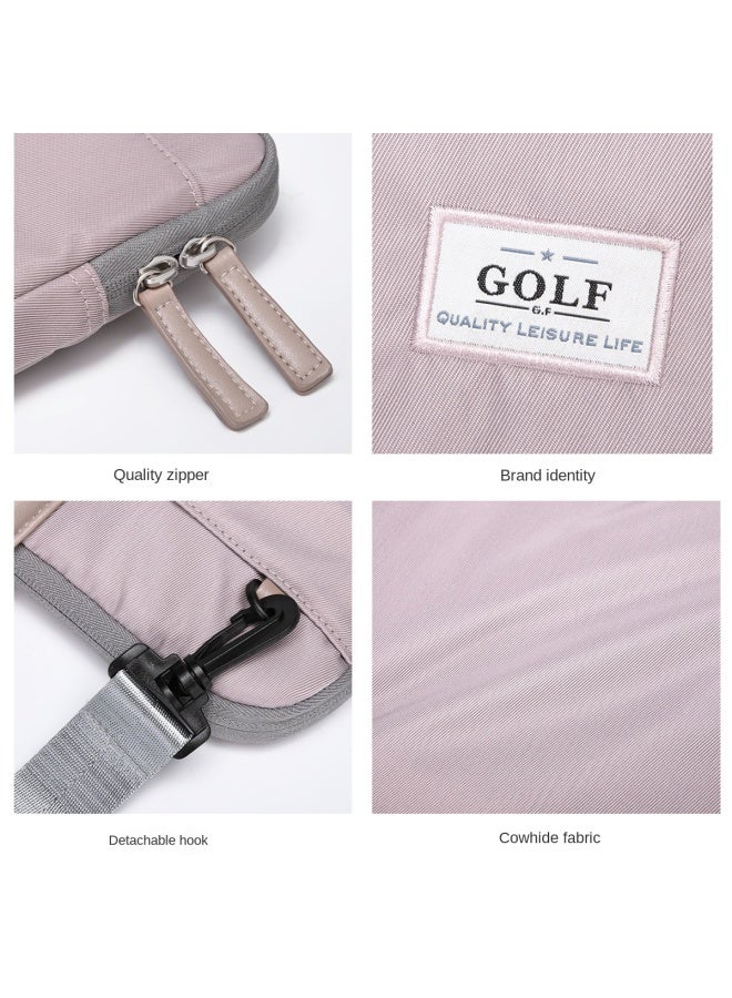 جولف 【fashion Commute】 حقيبة يد 14 بوصة للنساء، حقيبة أعمال للمتنقلين، حقيبة كمبيوتر محمول للجنسين - Image 5