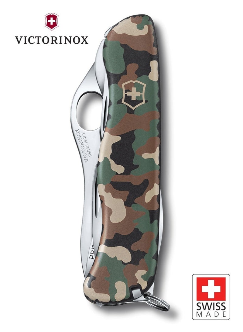 Victorinox Swiss Army Trailfinder in Camouflage - 0.8463.MW94 | 12-Function Multi-Tool with Camouflage Design | Durable Stainless Steel Blade | Compact and Lightweight for Outdoor Adventures - Image 2