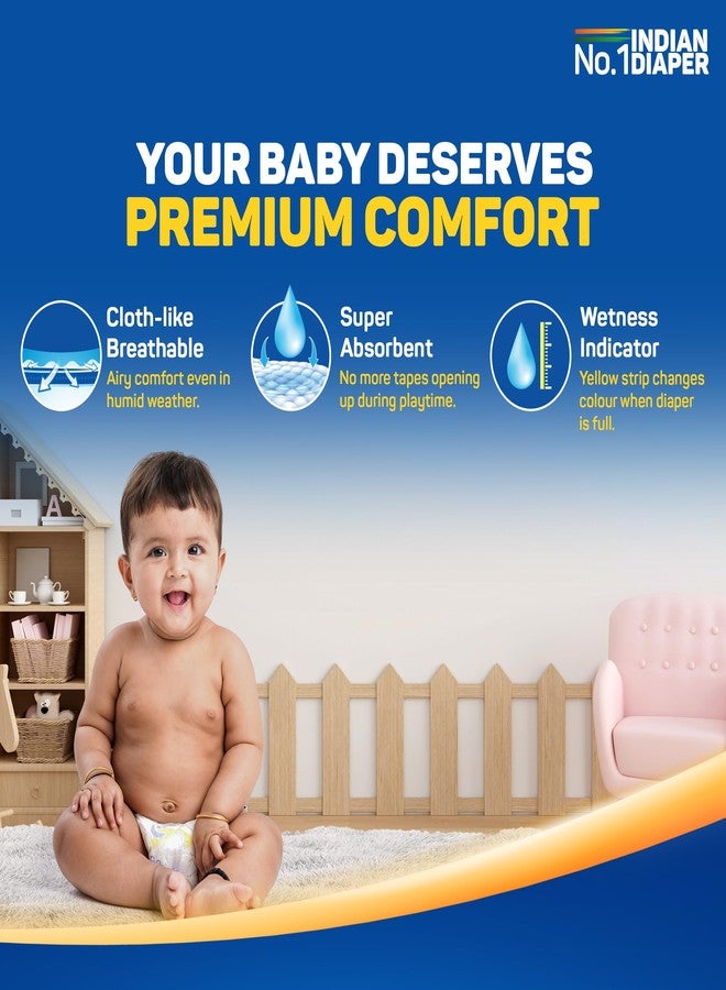 TEDDYY Baby Premium Extra Large Diaper Pants 28 Count (Pack of 2), 12-17 kgs, Long Lasting Absorption, Anti - Bacterial - Image 2