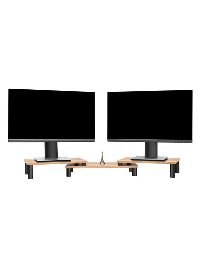 upergo UPERGO ID-42 Solid Wood Monitor Riser, Laptop Stand Desk  - Image 1