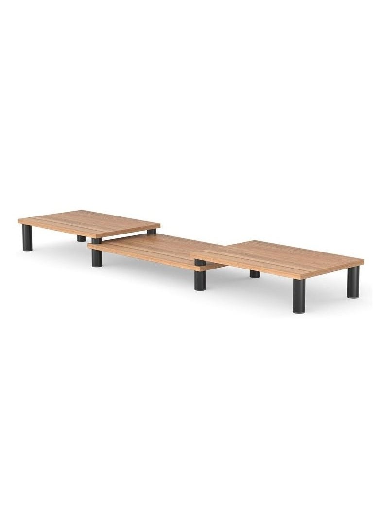 upergo UPERGO ID-42 Solid Wood Monitor Riser, Laptop Stand Desk  - Image 5