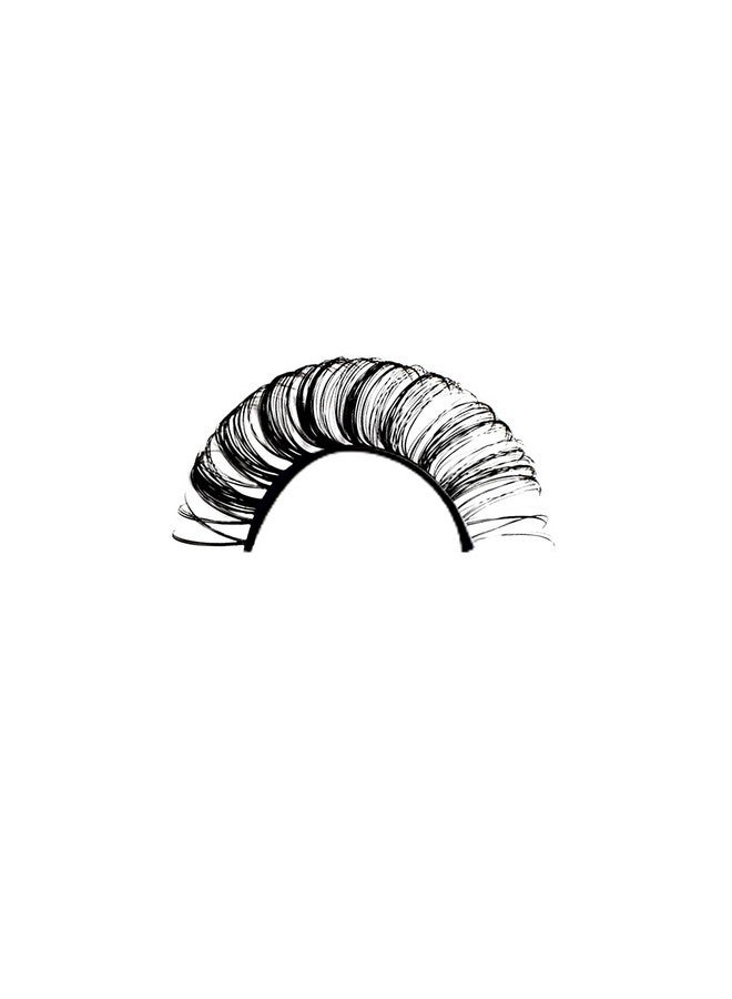 bObi False Eyelash, Eye Makeup Lash 8D Curl Long Natural Fluffy Wispy Volume Eyelashes | 10Mm Soft, Comfortable, Non-Irritating, Lightweight, Synthetic Hair, Reusable Fake Lashes For Women - 7 Pairs - Image 4