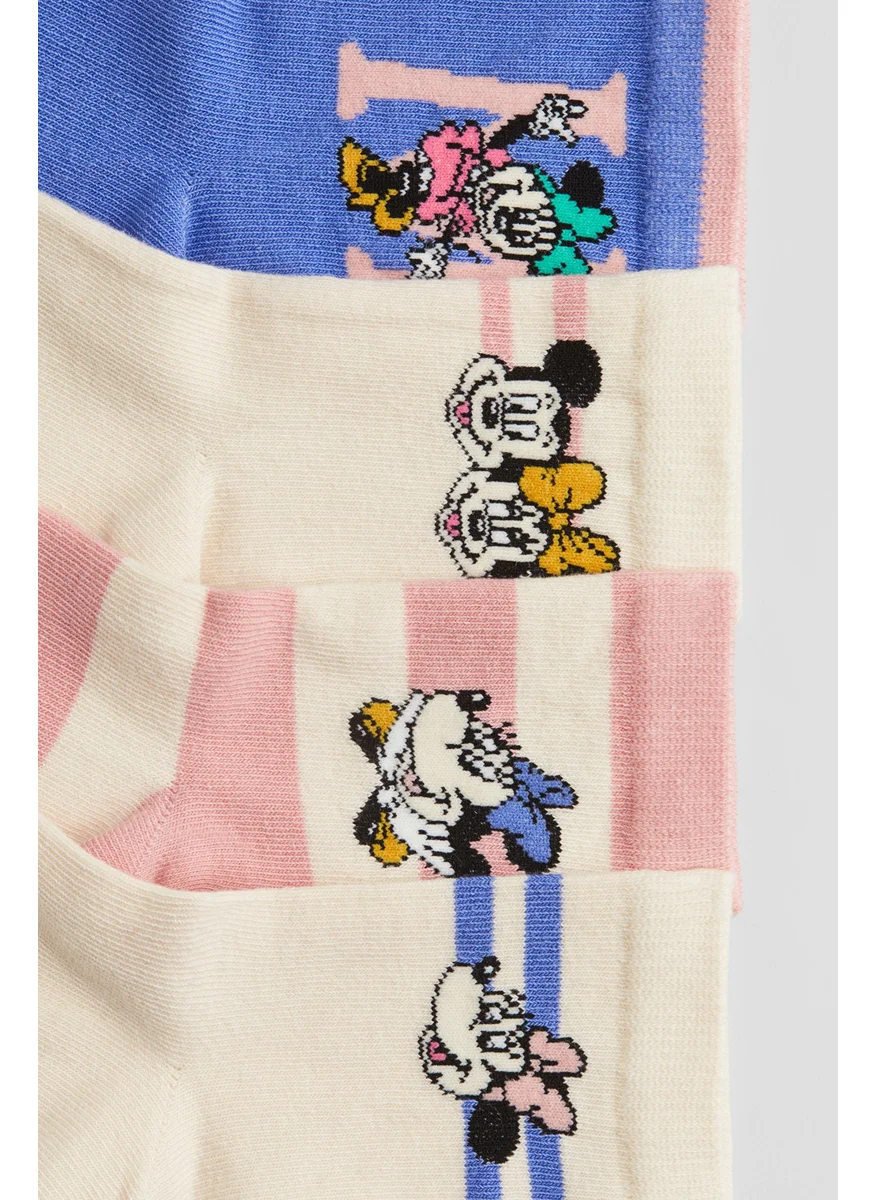 اتش اند ام 5-Pack Motif-Detail Socks