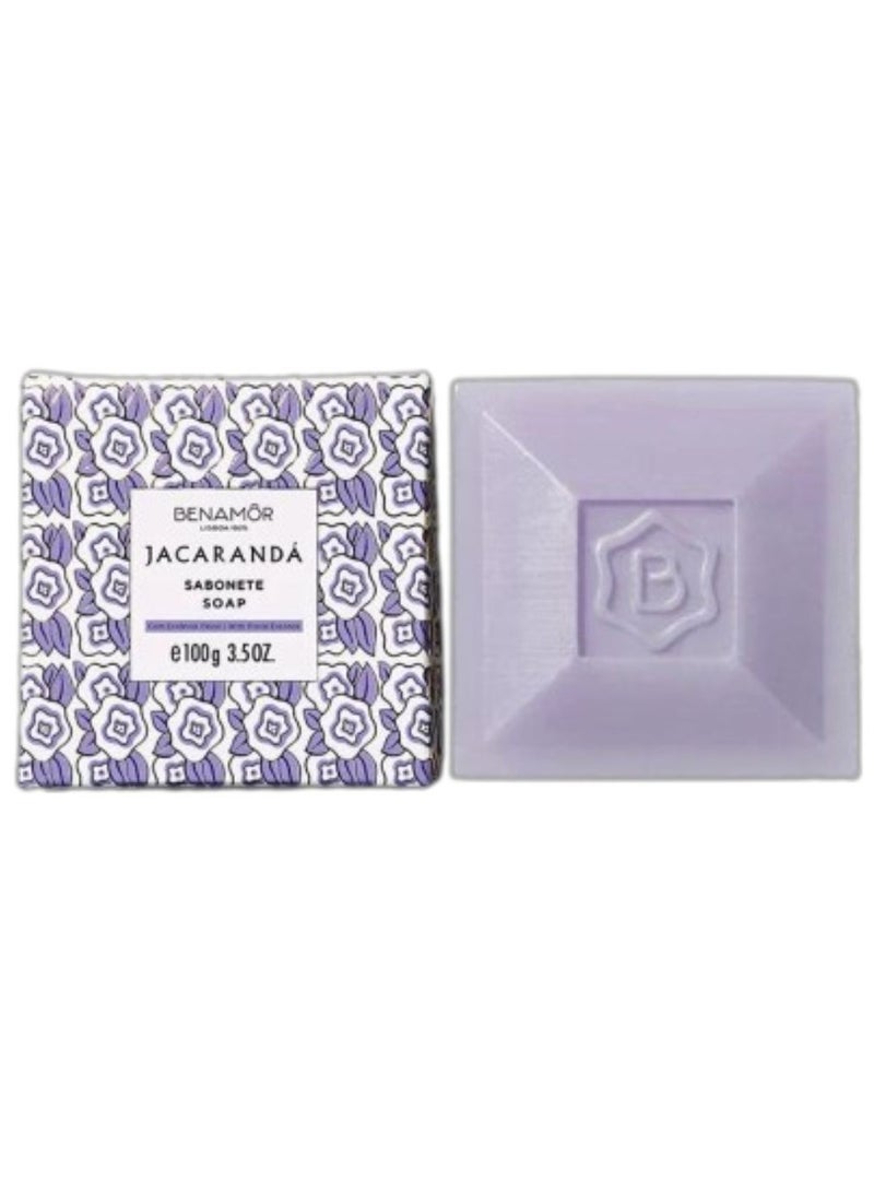 BENAMÕR Benamôr Jacarandá Perfumed Soap 100g - Image 1