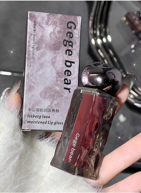 Moisturizing Lip Gloss 03 Super Shiny Mirror Moisturizing Long Lasting Non-Stick Cup Moisturizing Colorful Liquid Lipstick Plump Lips Improve Skin