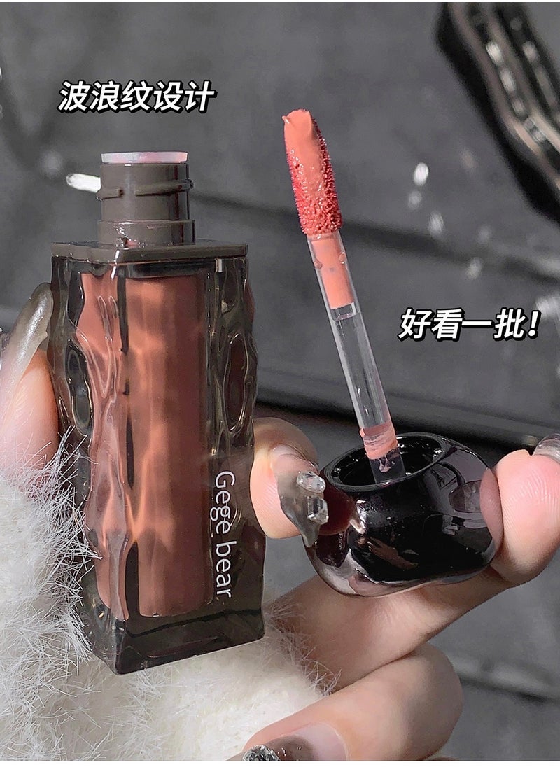 Moisturizing Lip Gloss 03 Super Shiny Mirror Moisturizing Long Lasting Non-Stick Cup Moisturizing Colorful Liquid Lipstick Plump Lips Improve Skin