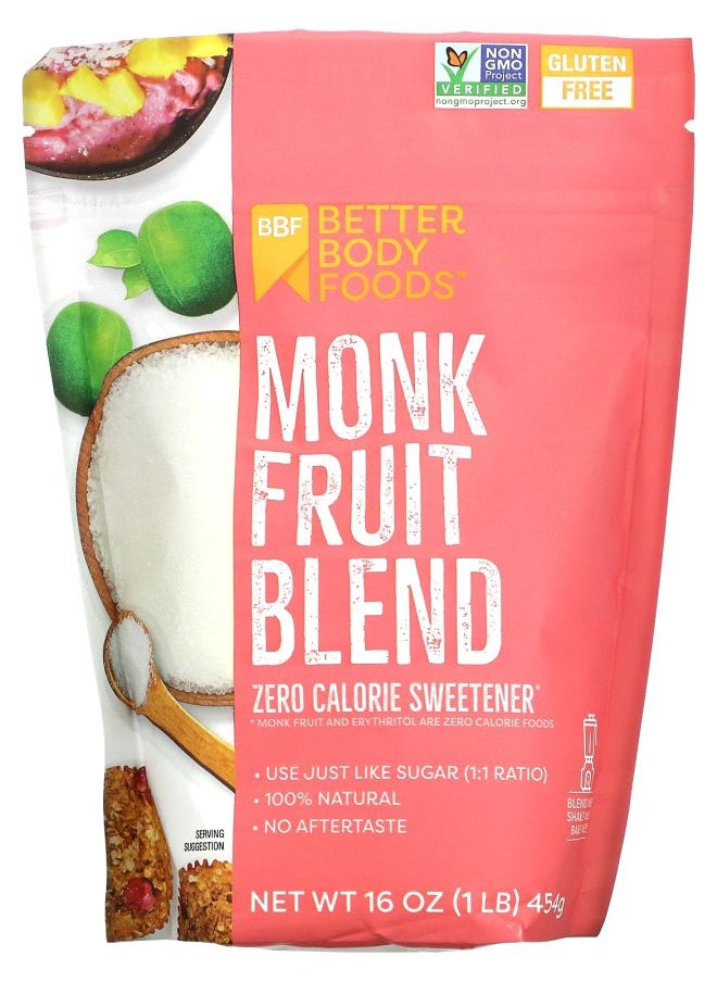 BetterBody Foods - Monk Fruit Blend 1 lb (454 g) - Image 1