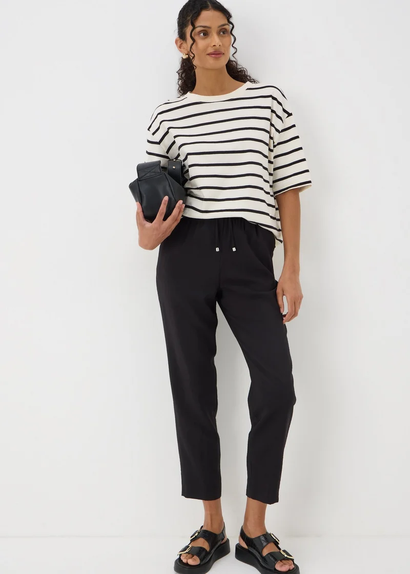 Matalan Black Tapered Trousers