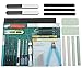 BXQINLENX Professional 38 PCS Model Tools Kit Modeler Basic Tools Craft Set Hobby Building Tools Kit for Gundam Car Model Building Repairing and FixingP - Image 2